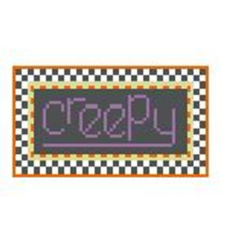 TL301 Creepy 3.25 x 2 18 Mesh Kathy Schenkel Designs