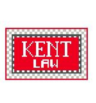 TL238 Chicago-Kent Law 3.5 x 2 18 Mesh Kathy Schenkel Designs