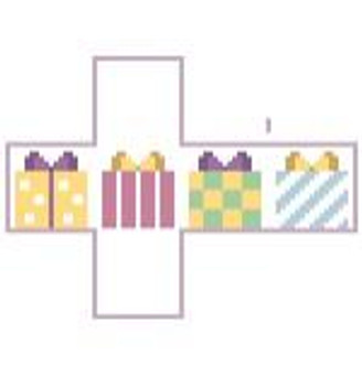 TC131 Tiny Cube/Pastel Packages 4 x 3 Kathy Schenkel Designs