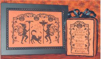 One Color Wonders:  HALLOWEEN FAIRIES 96 x 166- dancing 99 x 70 saying Waxing Moon 10-2067