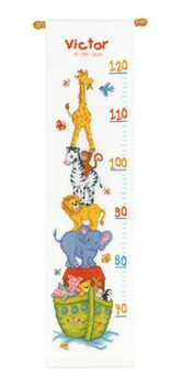 PNV11807 Vervaco Height Chart Cross Stitch