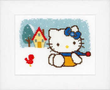 PNV148648 Vervaco Hello Kitty Winter Cross Stitch;