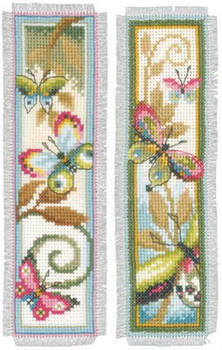 PNV155949 Vervaco Deco Butterflies Bookmarks (2)
