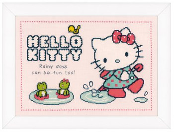 PNV151913 Vervaco Hello Kitty Rainy Days