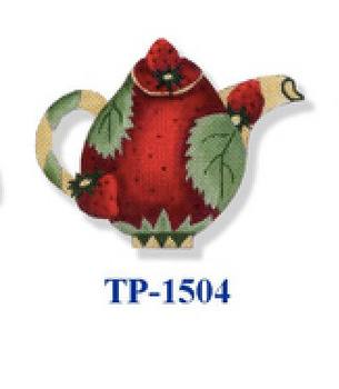 TP-1504 Strawberry 18 Mesh 6" Teapot CBK Bettieray Designs