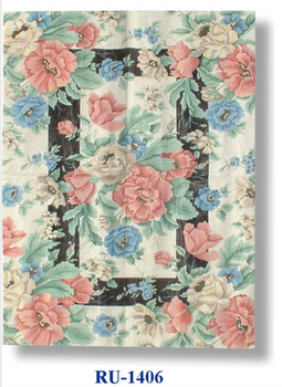 RU-1406 Victorian Roses 13 Mesh  32 x 48" Rug CBK Bettieray Designs