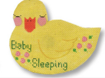 PA-603 Yellow Duck 18 Mesh 5 x 4.25"  CBK Bettieray Designs