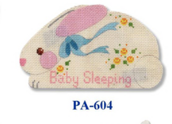 PA-604 Bunny Sleeping 18 5.75 x 3.5" CBK Bettieray Designs