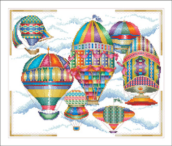 18th Century Balloons Vickery Collection (Camus) 2197  14-2647