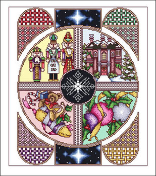 Circle Series "Christmas" Vickery Collection (Camus) 2162	 160 x 184 14-1441