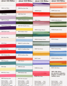 Rainbow Gallery Splendor R981 4mm Silk Ribbon Salmon