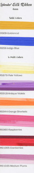 Rainbow Gallery Splendor 4mm Silk Ribbon RS918 Antique Violets