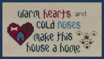 Warm Hearts - Cold Noses by Stitchworks, The 16-1276 