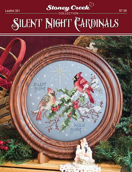 Silent Night Cardinals by Stoney Creek Collection 106w x 104h 16-1097 