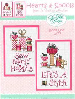 Hearts & Spools by Sue Hillis Designs 16-1392  YT