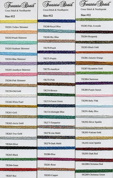 Rainbow Gallery Treasure Braid #12 HG290 Bright Gold