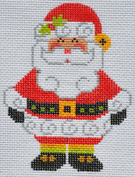 CH-150 Santa Claus(stitch guide available) 3 x 4 18 Mesh Danji Designs CH Designs