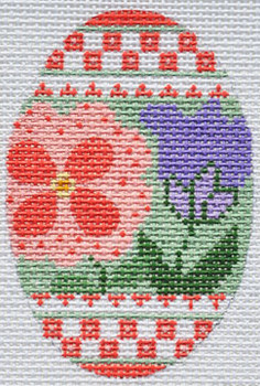 CH-167 Flower Egg 2 ¼ x 3 ¼ 18 Mesh Danji Designs CH Designs