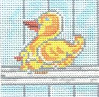 COL508A Bathtime Duck 2.5X2.5 18 Mesh Cooper Oaks Designs