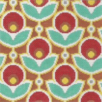 JD4002P Primrose-Poppy 8X8 13 Mesh Cooper Oaks Designs