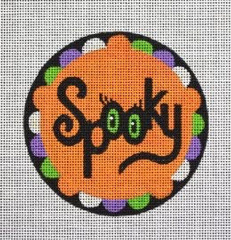 HW16 Spooky 4 Dia 18 Mesh Pepperberry Designs