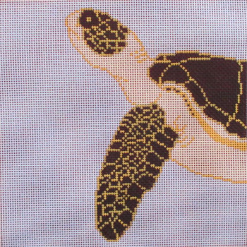 PSE-019	The Point Of It All Designs Coastal Turtle	8 x 8	13 Mesh