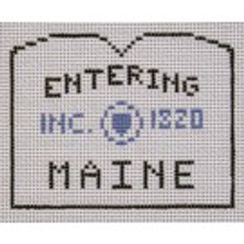 SS04e Maine 3.25 x 2.5"  18 mesh Eddie & Ginger