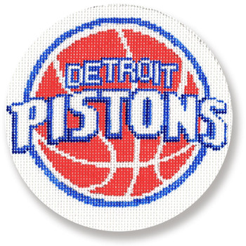 1042 Detroit Pistons 18 Mesh 4" Rnd. CBK Designs Keep Your Pants On 