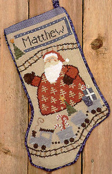 Santa Train Stocking by Bent Creek 05-2585