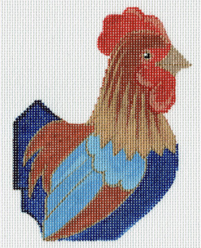 LL307A	Rooster	18 Mesh 	4x5 each (2)  Labors Of Love 