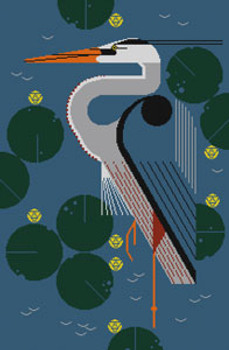 Herondipity CH-H050 Charley Harper 18 Mesh 181⁄2 x 12