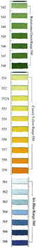 Needlepoint Inc. Silk Skein #554 Canary Yellow Range