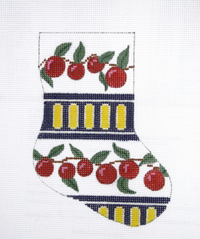 SN785 Minisock- cherries	4 x 5.5	18  Mesh Silver Needle Designs