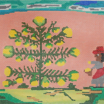 CH33 Lemon Tree 6″ x 6″, 18 mesh Clementine Hunter