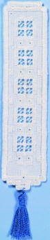 053114 Permin Kit Bookmark 2" x 7"; Hardanger; 22ct