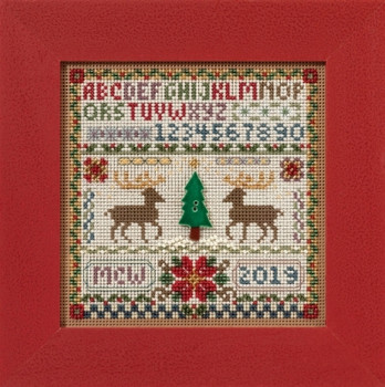 MH141633 Mill Hill Buttons and Bead Kit Holiday Sampler (2016) 