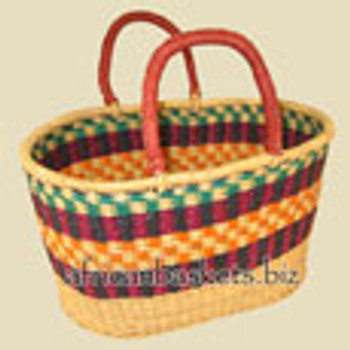 Bolga Baskets International Large Oval Basket