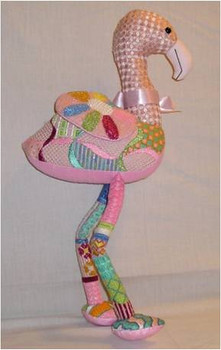 3D Farrah Flamingo 17” x 6” 18 Mesh Sew Much Fun 