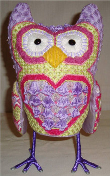 3D Olivia Owl	9” x 5” 18 Mesh Sew Much Fun 