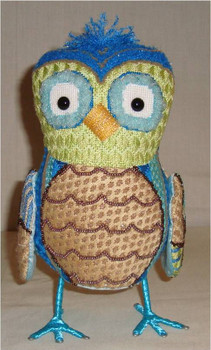 3D Ottis Owl 9” x 5” 18 Mesh Sew Much Fun 