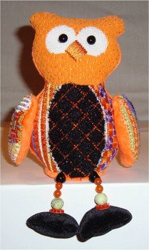 Halloween Owl 6” x 5” 18 Mesh Sew Much Fun