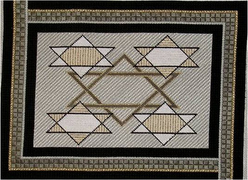 Judaica Tallis Bag Sam 10.5” x 14” 18 Mesh Sew Much Fun