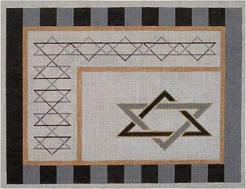Judaica Tallis Bag Jason 11” x 14" 18 Mesh Sew Much Fun