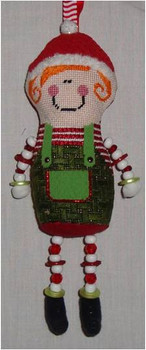 CHRISTMAS Elf Boy 5” x 2.5”	18 Mesh Sew Much Fun 