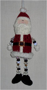 CHRISTMAS Santa 5” x 2.5”	18 Mesh Sew Much Fun 