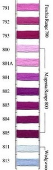 Needlepoint Inc. Silk Skein #805 Magenta Range