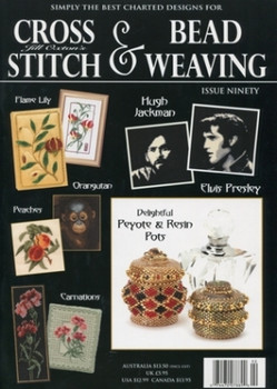 CS90 Jill Oxton Cross Stitch & Bead Weaving Issue 90