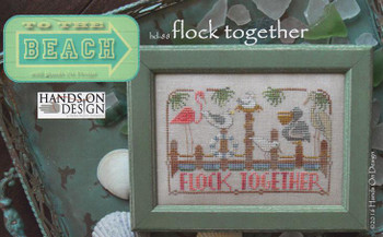 Flock Together - To The Beach #4  94 x 61 Hands On Design 16-1657