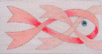 AR/E 2 Ribbon Fish 3 x 6 13 Mesh Jane Nichols Needlepoint