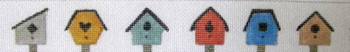 B116 Birdhouse 18 Mesh Belt Jane Nichols Needlepoint